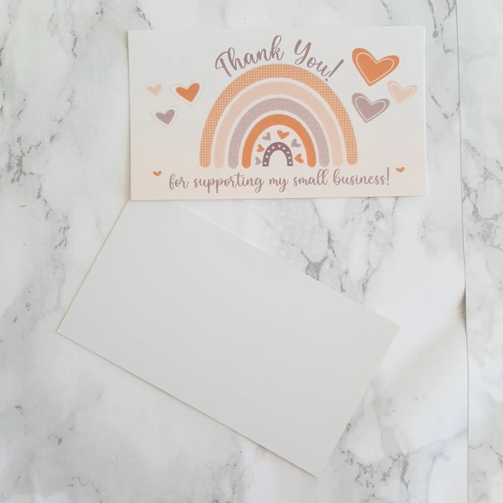 ♥️ 5x25 / 50 Thank You Cards